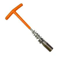 آچار شمع تاشو بلندسایز16میلیمتر تو لاستیکی ژوبین16