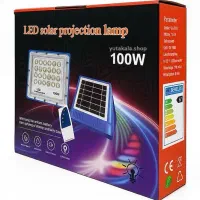 پروژکتور خورشیدی ریموت دار مدل E025 ظرفیت 100w|لامپ و چراغ|رشت, چله خانه|دیوار