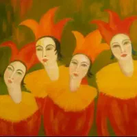 تابلو با ابعاد بزرگ(۱۲۰ در ۱۰۰).رنگ اکلولیک