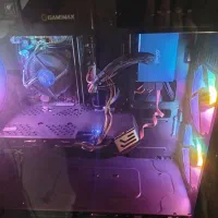 کیس گیمینگ همراه با موس کیبورد مانیتور|رایانه رومیزی|نظرآباد, رسالت|دیوار