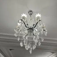 لوستر کریستالی ۶شاخه