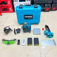 تراز لیزری ماکوتا اصل 16 خط نور سبز 4 بعدی360 درجه|ابزارآلات|شیراز, شهرک گلستان|دیوار