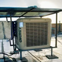 کولر آبی فلزی پلیمری انرژی سلولزی ترموستات کاشمر