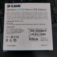 دانگل وای‌فای بی‌سیم USB AX300 دی لینک مدلDWA-X131|مودم و تجهیزات شبکه|خمینی‌شهر, |دیوار