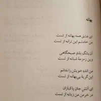 کتاب آینه در آینه(برگزیده اشعار استاد ابتهاج)|کتاب و مجله ادبی|شیراز, قصرالدشت|دیوار