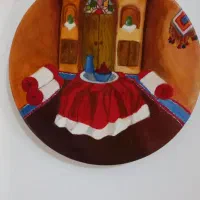 دیوارکوب سفالی|تابلو، نقاشی، عکس|لاهیجان, شهرک سلمان فارسی|دیوار