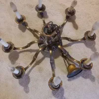 لوستر برنز آنتیک فرانسه