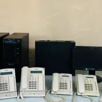 سانترال پاناسونیک با 6 عدد گوشی