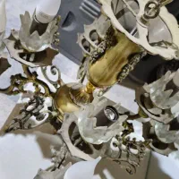 لوستر برنز|لوستر و چراغ آویز|اصفهان, باغ فدک|دیوار