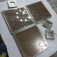 ست آینه ۳تایی شامپاینی