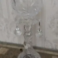 سرویس کریستال ۴۸ پارچه چک بوهمیا به همراه شمعدان|ظروف سرو و پذیرایی|تهران, حکیمیه|دیوار