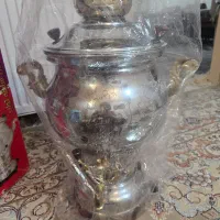 سماور بزرگ ۱۰ لیتری ارزندی نو با کارتون|سماور، چایساز، قهوهساز|اسلامشهر, شهرک مفیدی|دیوار