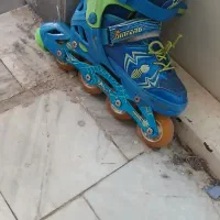 اسکیت ریلی لاستیک ژله ای چراغ دار