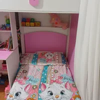 تخت دو طبقه|تخت و سرویس خواب|رودهن, |دیوار