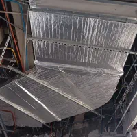 ساخت ونصب کانال تهویه هوا هود فلاشینگ  با فلنج