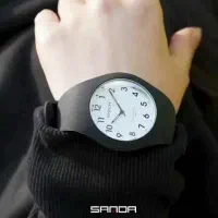 ساعت مچی عقربه ای ژله ای زنانه طرح ایس