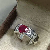 انگشتر نقره مردانه