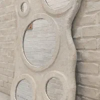 آینه قدی دفرمه ی پاپیه ماشه