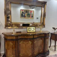 آینه و کنسول تمام چوب راش گرجستان