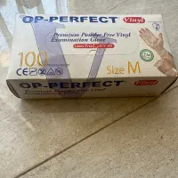 دستکش وینیل فاقد لاتکس اوپی پرفکتOP PERFECT