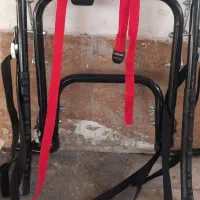 کالسکه بچه و باربند دوچرخه