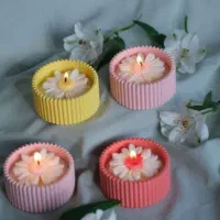 شات شمع گل بابونه