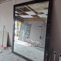 آیینه قدی  بزرگ همراه قاب|آینه|رشت, فلسطین|دیوار