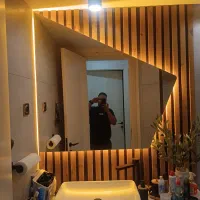 آیینه بک لایت و دفرمه