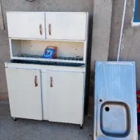 کابینت ظرفشویی به همراه سینگ 1500هزار|مصالح و تجهیزات ساختمان|قروه, |دیوار