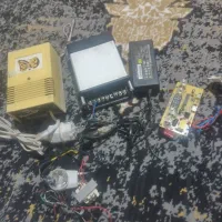 شارژر. طرانزه220 به 12، ساعت،  و اسپیکر،