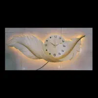 تابلو ساعت دیواری مدل پر دکوراتیو (دیوارکوب مدرن)