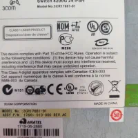 سوییچ 3com مدل4200  ۲۴پورت|مودم و تجهیزات شبکه|تهران, جیحون|دیوار