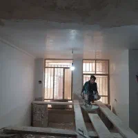 گچکاری گچ خاک ابزار لکه گیری سفید براق