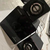 اسپیکر microlab سه قلو مشکی سالم زیر قیمت