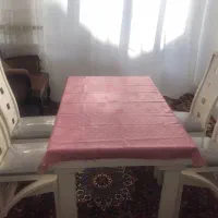 میز ناهار خوری چهار نفره|میز و صندلی غذاخوری|لنجان, |دیوار