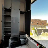 انواع کمد دیواری در طرح ها و رنگ ها مختلفت|جاکفشی، کمد، دراور|میاندوآب, |دیوار