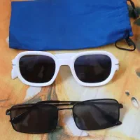 دو عدد عینک پسرانه سالم و بدون ایراد در حد نو