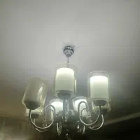 لوستر ۷شاخه استیل