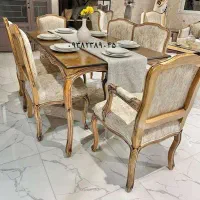 میز غذا خوری ۸ نفره سلطنتی