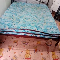 تختخواب دونفره فلزی با تشک