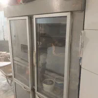 یخچال چهاردر ابستاده