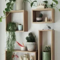 شلف چوبی|کتابخانه، شلف، قفسه‌های دیواری|کرج, کلاک پایین|دیوار