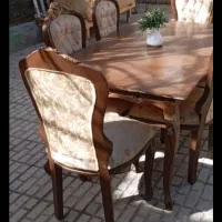 میز ناهارخوری استیل