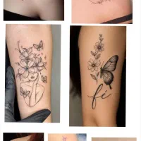 آموزش تخصصی تتو بدن مینیمال، و مدل رایگان فیبروز