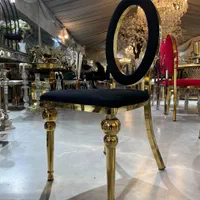 صندلی فلزی تالاروخانه عقد مدل دوناتی گرد