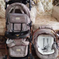 ست کالسکه همراه‌با سرهم زمستانی