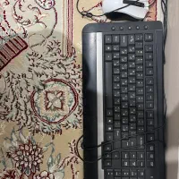 کیبورد نو استفاده نشده با موس