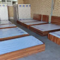 تخت خواب یک نفره و دونفره با کف تختی پلاستیکی