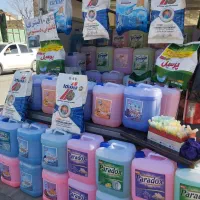 مایع شوینده و پودر لباسشویی