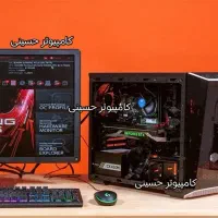کیس کامپیوتر گیمینگ نسل ۱۰ رم۸ گرافیکRX580 هاردSSD